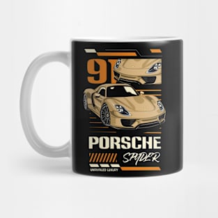 918 Spyder Porsche Mug